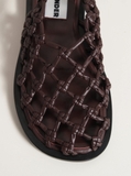Giày Jil Sander Woven Slingback Sandals