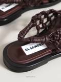 Giày Jil Sander Woven Slingback Sandals