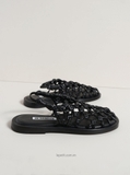 Giày Jil Sander Woven Slingback Sandals