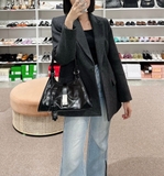 Túi P/ra/da Medium Leather Tote
