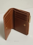 Ví BV Small Intrecciato Bi-fold Zip Wallet