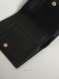 Ví BV Small Intrecciato Bi-fold Zip Wallet