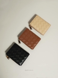 Ví BV Small Intrecciato Bi-fold Zip Wallet