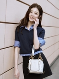 Túi P/ra/da Dangle Top Handle Mini
