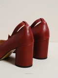 [ORDER 2 - 3 TUẦN] Giày Mai/son Mar/gie/la Tabi 75 Ankle Strap Pumps