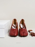 [ORDER 2 - 3 TUẦN] Giày Mai/son Mar/gie/la Tabi 75 Ankle Strap Pumps