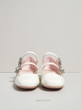Giày Ro/ger Vi/vi/er Très Vivier Strass Buckle Mini Babies Ballerinas