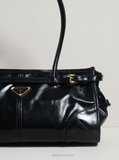 Túi P/ra/da Bonnie Medium Leather Handbag