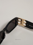 Kính Ba/len/cia/ga Dynasty Rectangle Sunglasses