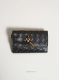 Ví BV Andiamo Zippered Credit Card Case