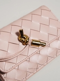 Ví BV Andiamo Zippered Credit Card Case
