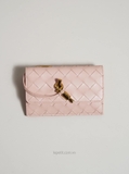 Ví BV Andiamo Zippered Credit Card Case