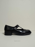 [ORDER 2 - 3 TUẦN] Giày M/iu M/iu Brushed T-Strap Brogue