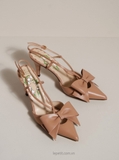 Giày Valentino Bowow Slingback Pumps