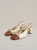 Giày Valentino Valet du Roi Slingback Pumps