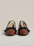Giày Valentino Valet du Roi Slingback Pumps