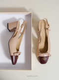 Giày Valentino Valet du Roi Slingback Pumps