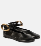 Giày J*il San*der Ring Ballerina Flats