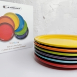 Bộ 6 dĩa tròn Le Creuset Rainbow 18cm / 23cm