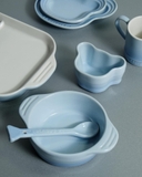 Bộ 7 món chén dĩa ly kèm khay cho bé Le Creuset