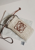 [ORDER 2 - 3 TUẦN] Túi LW Square Pocket in Iraca Palm