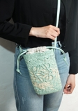 [ORDER 2 - 3 TUẦN] Túi LW Square Pocket in Iraca Palm