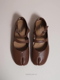 Giày Mai*son Mar*gie*la Tabi Double Strap Flats
