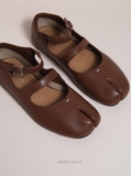 Giày Mai*son Mar*gie*la Tabi Double Strap Flats