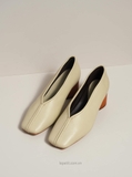 [ORDER 2 - 3 TUẦN] Giày Icicle Wooden Heel Pumps