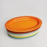 Bộ 6 dĩa oval vành cao Le Creuset Leger 25cm