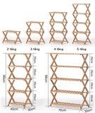 Kệ gỗ xếp 2/3 tầng