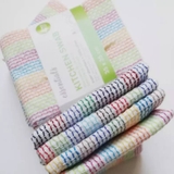 Set 4 khăn bếp cotton sọc nhiều màu 35x35 cm - HO2427