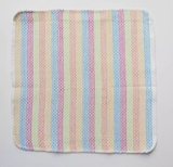 Set 4 khăn bếp cotton sọc nhiều màu 35x35 cm - HO2427