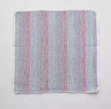 Set 4 khăn bếp cotton sọc nhiều màu 35x35 cm - HO2427