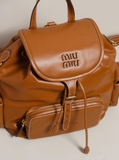 Ba lô M/iu M/iu Leather Backpack