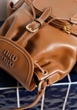 Ba lô M/iu M/iu Leather Backpack
