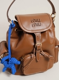 Ba lô M/iu M/iu Leather Backpack