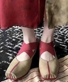 Giày Uma Wang Square-toe Ballerina - bản đặc biệt