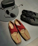 Giày Uma Wang Square-toe Ballerina - bản đặc biệt