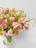 Hoa len đan móc handmade