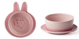 Bộ 2 chén & 2 dĩa Le Creuset Line Friends