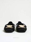 Giày Fer/ra/ga/mo New Vara Plate Ballerina Flats