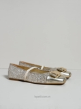 Giày Fer/ra/ga/mo New Vara Plate Ballerina Flats