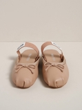 Giày M/iu M/iu Leather Ballerina Mules