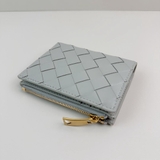 Ví BV Small Intrecciato Bi-fold Zip Wallet