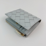 Ví BV Small Intrecciato Bi-fold Zip Wallet