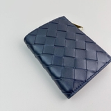 Ví BV Small Intrecciato Bi-fold Zip Wallet