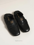 Giày M/iu M/iu Ruches Nappa Leather Loafers