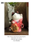 Mèo chiêu tài mặc kimono Yakushigama