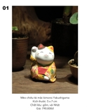 Mèo chiêu tài mặc kimono Yakushigama